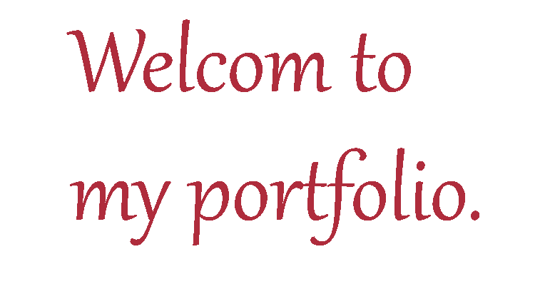 Welcome to my portfolio